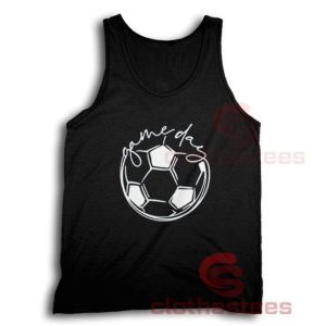 Game Day Soccer Ball Tank Top Football For Unisex