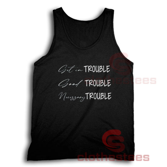 Get in Trouble Tank Top John Lewis Size S-2XL