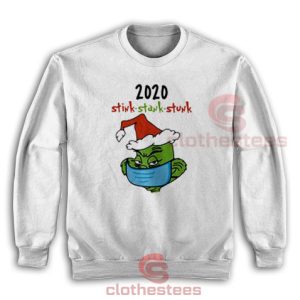 Grinch Wear Mask Sweatshirt Stink Stank Stunk 2020 Size S-5XL