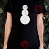 Jeezy Angry Snowman T-Shirt Christmas Size S-3XL