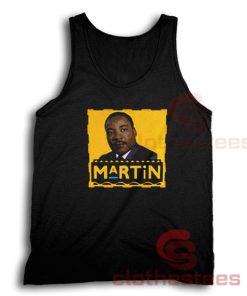 Martin Luther King Tank Top Black History Size S-2XL