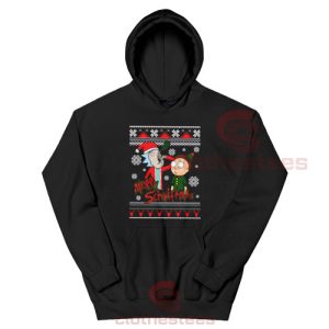 Merry Schwiftmas Christmas Hoodie Rick and Morty For Unisex