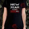 New Year Loading T-Shirt Happy New Year Heart Size S-3XL