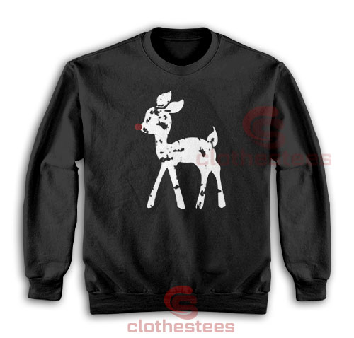Noel Day Reindeer Sweatshirt Happy New Year Size S-5XL
