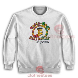 Rasta Dude Bart Marley Sweatshirt Bob Marley Size S-5XL