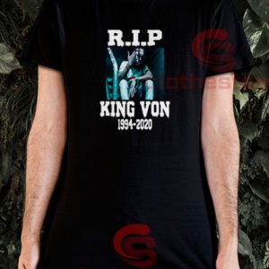 Rip Rapper King Von T-Shirt Chicago Rapper