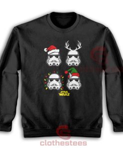 Santa Stormtrooper Christmas Sweatshirt Star Wars For Unisex