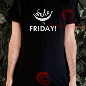 Smile It’s Friday T-Shirt Black Friday Size S-3XL