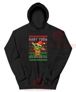 The Mandalorian Christmas Hoodie Baby Yoda Doo Doo Doo For Unisex