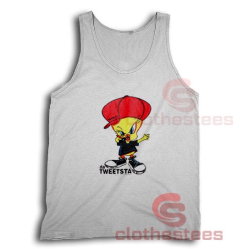 Tweety Bird Da Tweetsta Tank Top Looney Tunes Size S-2XL