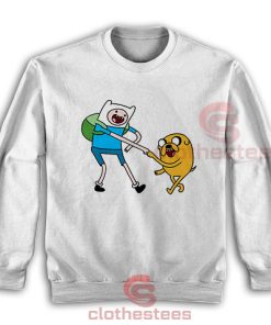 Finn-And-Jake-The-Adventure-Time-Sweatshirt
