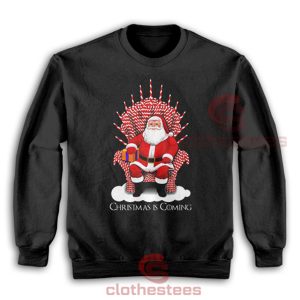 Santa-Candy-Cane-Throne-Sweatshirt