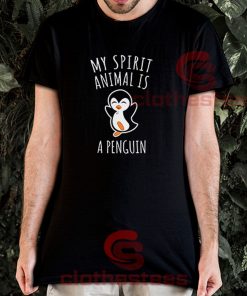 My-Spirit-Animal-Is-A-Penguin-T-Shirt