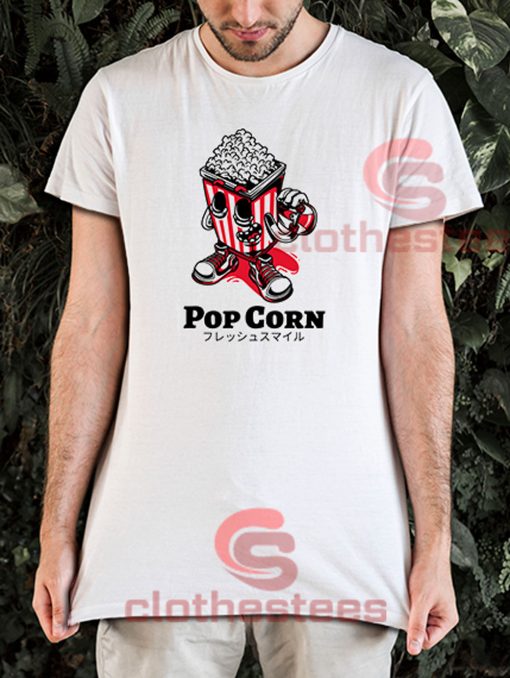 Popcorn-Skateboard-Kid-T-Shirt