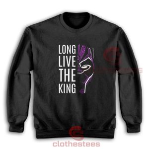Black-Panther-Long-Live-The-King-Sweatshirt