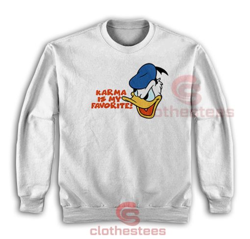 Donald-Duck-Karma-Is-My-Favorite-Sweatshirt