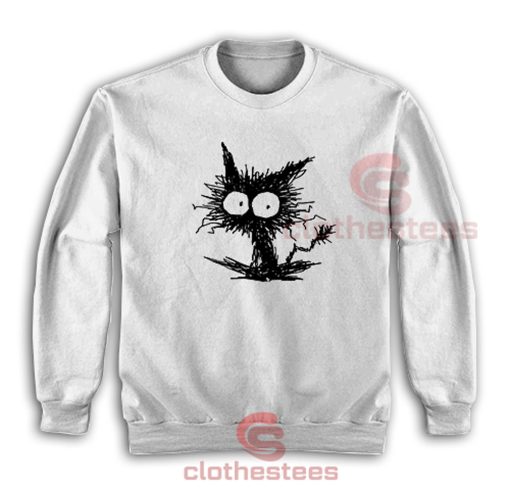 Black-Unkempt-Kitten-Sweatshirt