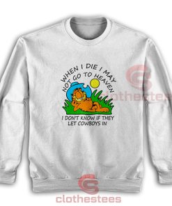Garfield-Cowboy-Sweatshirt