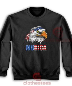 Patriotic-Eagle-Mullet-Murica-Sweatshirt