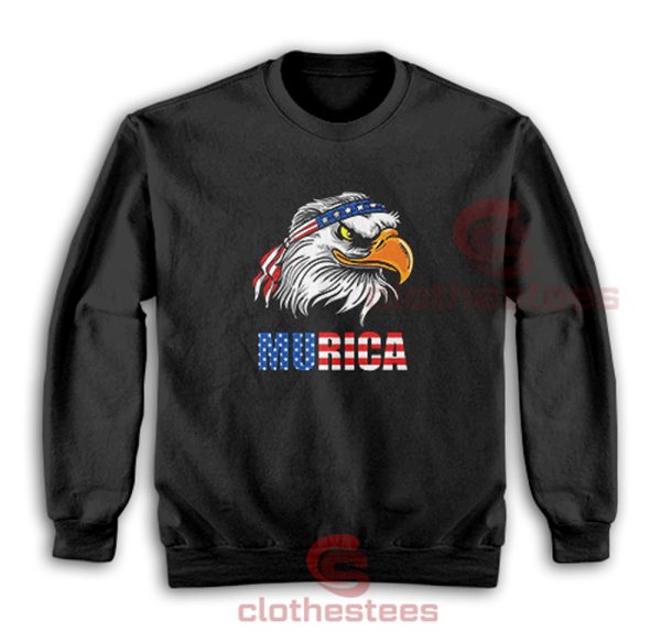 Patriotic-Eagle-Mullet-Murica-Sweatshirt