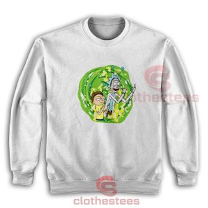 Rick-And-Morty-Middle-Finger-Sweatshirt