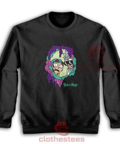 Rick-And-Morty-Looking-Through-You-Sweatshirt